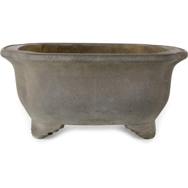 Mokko unglazed bonsai pot by Yamaaki - 480 x 400 x 180 mm