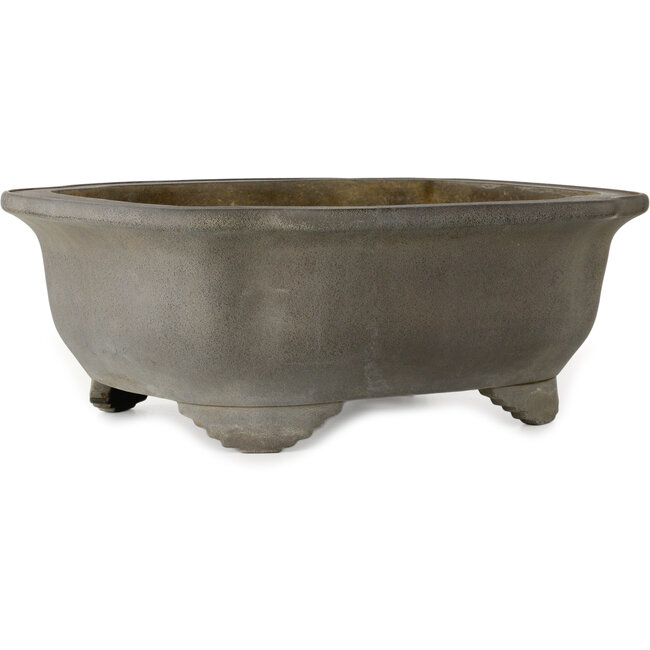 Vaso bonsai Mokko non smaltato di Yamaaki - 480 x 400 x 180 mm