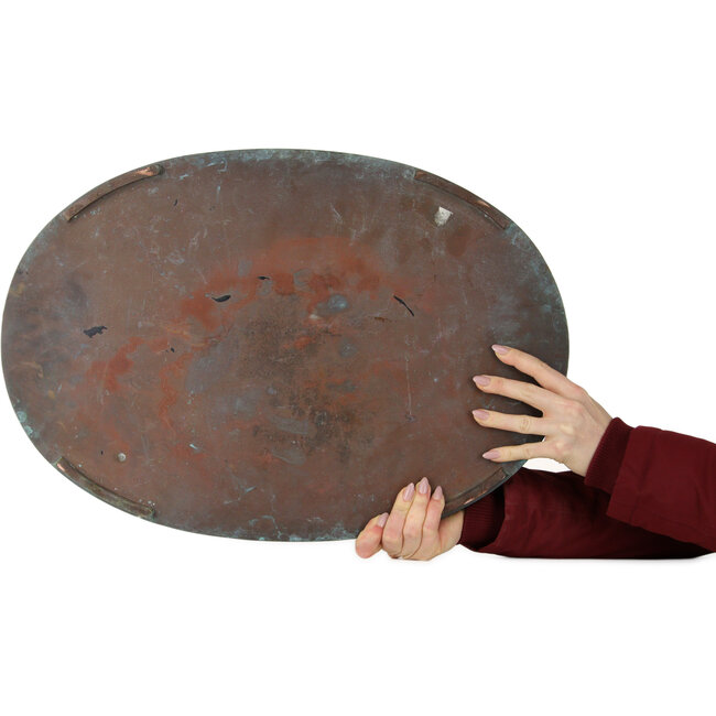 Suiban en bronze (doban) - 550 x 382 x 25 mm