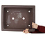 Pot à bonsaï rectangulaire non émaillé de Yamaaki - 550 x 420 x 140 mm