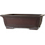 Maceta rectangular sin esmaltar para bonsái de Yamaaki - 605 x 485 x 205 mm