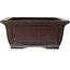 Maceta rectangular sin esmaltar para bonsái de Yamaaki - 605 x 485 x 205 mm