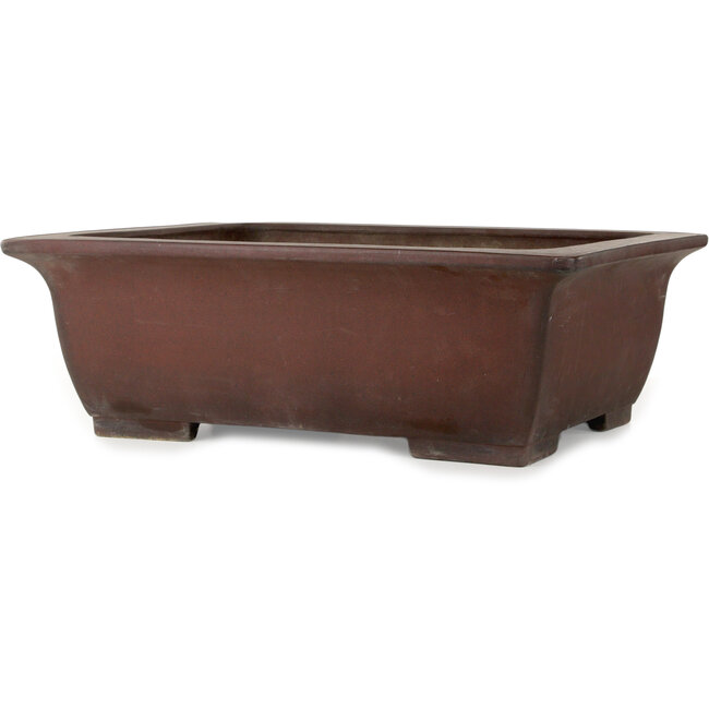 Vaso bonsai rettangolare non smaltato di Yamaaki - 602 x 485 x 205 mm