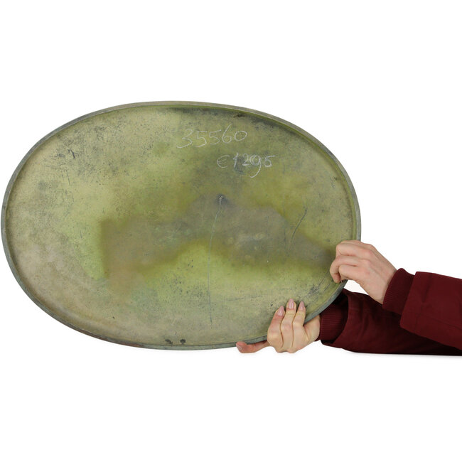 Suiban en bronze (doban) - 552 x 382 x 30 mm