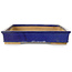 Rechthoekige blauwe bonsaipot - 555 x 390 x 75 mm