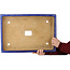 Maceta rectangular azul para bonsái - 555 x 390 x 75 mm