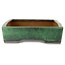 Rechthoekige groene bonsaipot van Shuhou - 570 x 407 x 105 mm