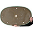Pot ovale vert pour bonsaï de Mazan - 760 x 475 x 50 mm