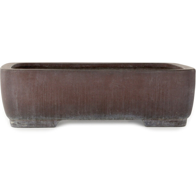 Rechthoekige, ongeglazuurde bonsaipot van Yamaaki - 560 x 425 x 160 mm