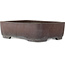 Maceta rectangular sin esmaltar para bonsái de Yamaaki - 560 x 425 x 160 mm