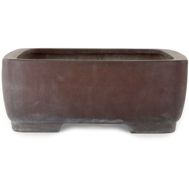 Maceta rectangular sin esmaltar para bonsái de Yamaaki - 560 x 425 x 160 mm