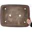 Pot à bonsaï rectangulaire non émaillé de Yamaaki - 560 x 425 x 160 mm