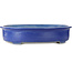 Vaso bonsai ovale blu di Mazan - 685 x 540 x 145 mm
