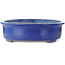 Pot ovale bleu pour bonsaï de Mazan - 685 x 540 x 145 mm