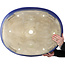 Maceta ovalada azul para bonsái de Mazan - 685 x 540 x 145 mm