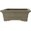 Pot à bonsaï rectangulaire non émaillé de Sanpo - 395 x 298 x 105 mm