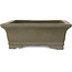 Pot à bonsaï rectangulaire non émaillé de Sanpo - 395 x 298 x 105 mm