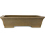 Vaso bonsai rettangolare non smaltato di Maruhei - 445 x 330 x 108 mm