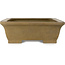 Vaso bonsai rettangolare non smaltato di Maruhei - 445 x 330 x 108 mm