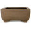 Maceta rectangular para bonsái sin esmaltar - 415 x 315 x 135 mm