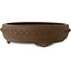 Ronde, ongeglazuurde bonsaipot van Shoko - 490 x 490 x 140 mm