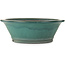Pot rond vert pour bonsaï de Yamaaki - 445 x 445 x 145 mm