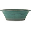 Pot rond vert pour bonsaï de Yamaaki - 445 x 445 x 145 mm