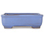 Maceta rectangular azul para bonsái de Yamafusa - 135 x 110 x 42 mm