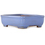 Rechthoekige blauwe bonsaipot van Yamafusa - 135 x 110 x 42 mm