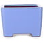 Vaso bonsai quadrato blu di Shibakatsu - 100 x 100 x 67 mm