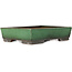 Vaso bonsai rettangolare verde di Shuhou - 380 x 265 x 85 mm