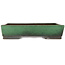 Vaso bonsai rettangolare verde di Shuhou - 380 x 265 x 85 mm