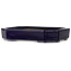 Oval dark blue bonsai pot by Hattori - 312 x 238 x 62 mm