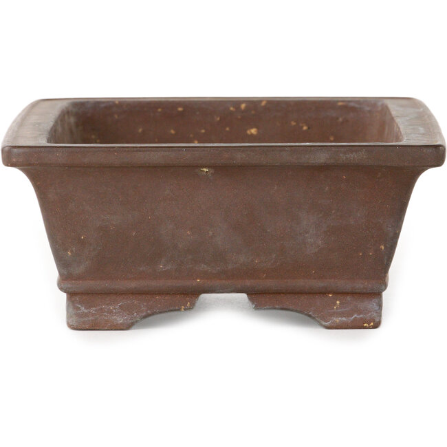 Rechthoekige, ongeglazuurde bonsaipot - 203 x 148 x 64 mm