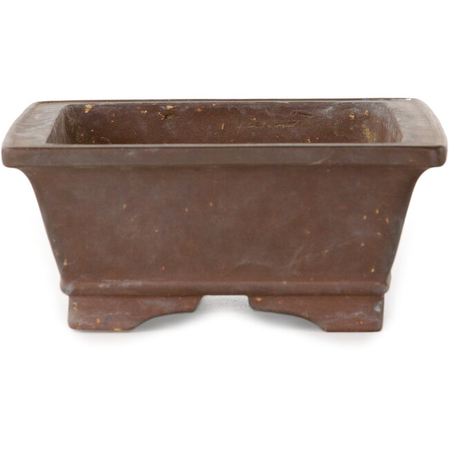 Rechthoekige, ongeglazuurde bonsaipot - 203 x 148 x 64 mm