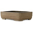 Rectangular unglazed bonsai pot by Eiraku - 352 x 263 x 93 mm