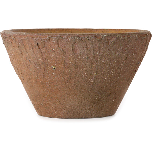 Pot à bonsaï rond non émaillé - 255 x 225 x 140 mm