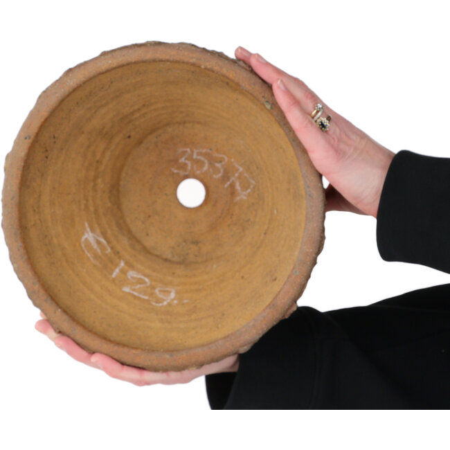 Pot à bonsaï rond non émaillé - 255 x 225 x 140 mm