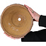 Ronde, ongeglazuurde bonsaipot - 255 x 225 x 140 mm
