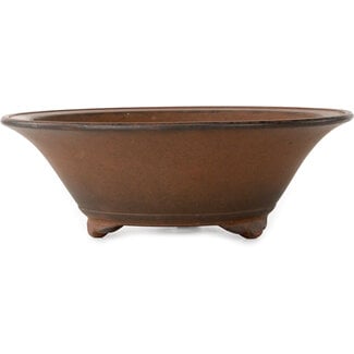 Nakawatari Maceta de bonsái redonda sin esmaltar de 230 mm de Nakawatari, China