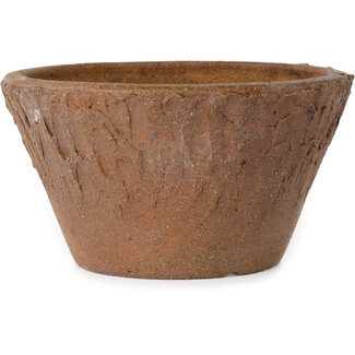 Vaso rotondo non smaltato da 205 mm dal Giappone