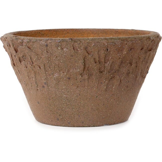 Pot à bonsaï rond non émaillé - 205 x 205 x 115 mm