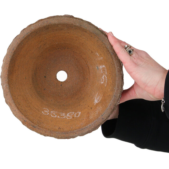Vaso bonsai rotondo non smaltato - 205 x 205 x 115 mm