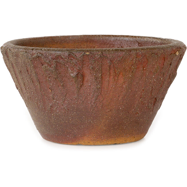 Pot à bonsaï rond non émaillé - 160 x 160 x 87 mm
