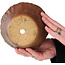 Pot à bonsaï rond non émaillé - 160 x 160 x 87 mm