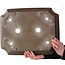 Pot à bonsaï rectangulaire non émaillé de Yamaaki Koshosen (deuxième génération) - 425 x 340 x 115 mm
