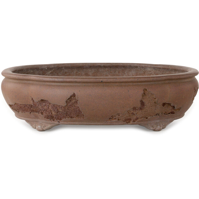 Pot à bonsaï Mokko non émaillé de Yamaaki Koshosen (deuxième génération) - 400 x 345 x 108 mm