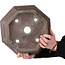 Pot à bonsaï octogonal non émaillé de Yamaaki - 352 x 352 x 207 mm