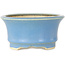 Maceta redonda azul para bonsái de Horie Bikoh - 110 x 110 x 55 mm