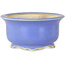 Maceta redonda azul para bonsái de Horie Bikoh - 95 x 95 x 48 mm